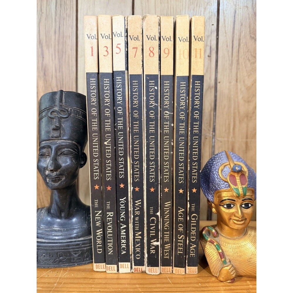 Lot of 8 American Heritage New Illustrated History of the United States